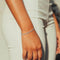 Micro Tennis Bracelet - White Gold