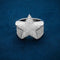 Moissanite Star Ring - Vermeil Gold