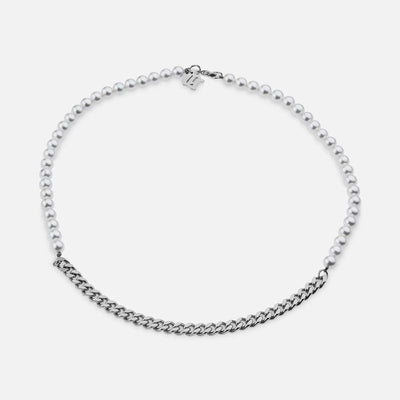 Pearl Cuban Necklace