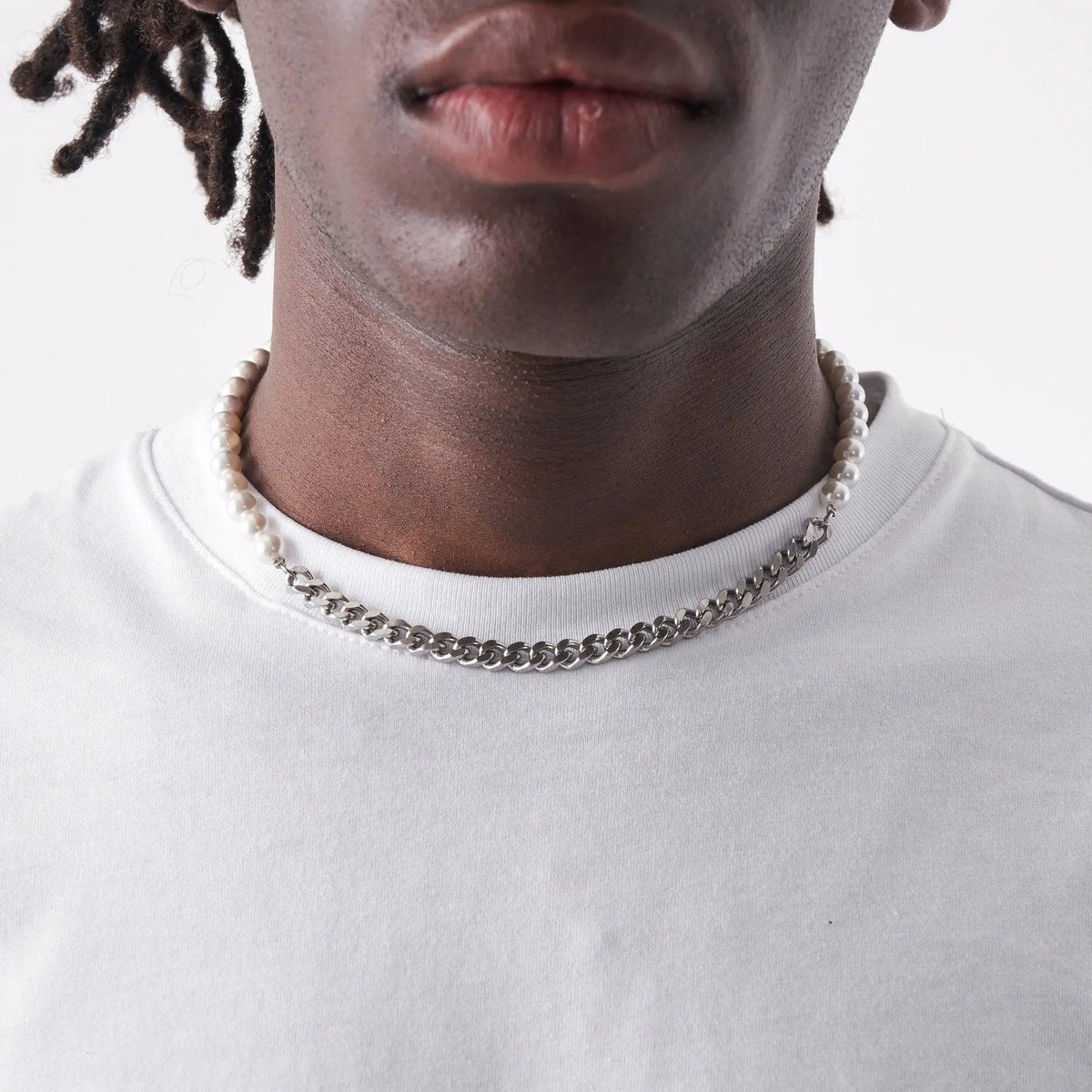 Pearl Cuban Necklace