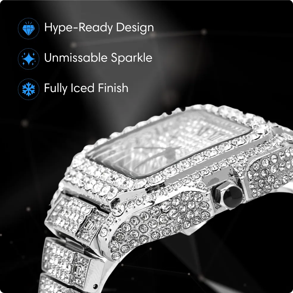 Velore Ice Iced Out Watch