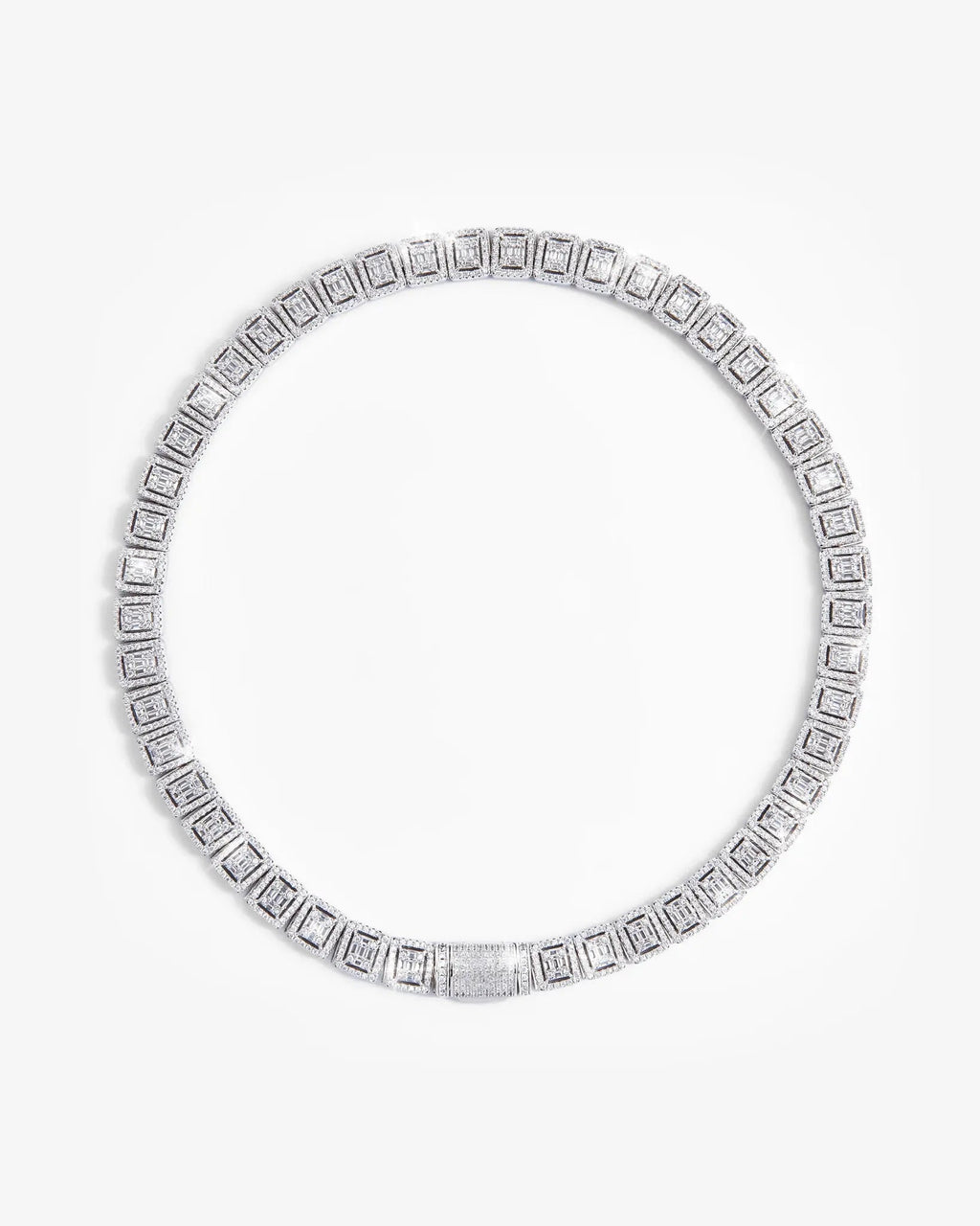 12mm Clustered Tennis Chain
