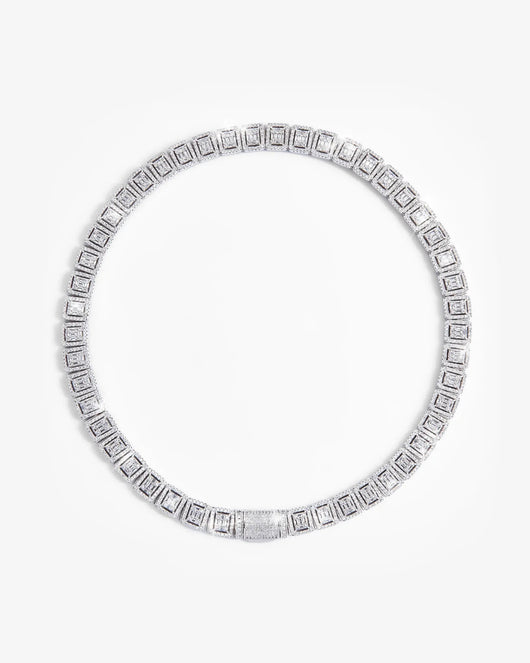 12mm Clustered Tennis Chain