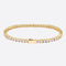 3MM Tennis Bracelet - Gold