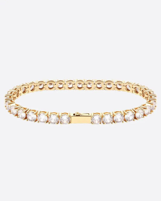 5MM TENNIS Bracelet - Gold