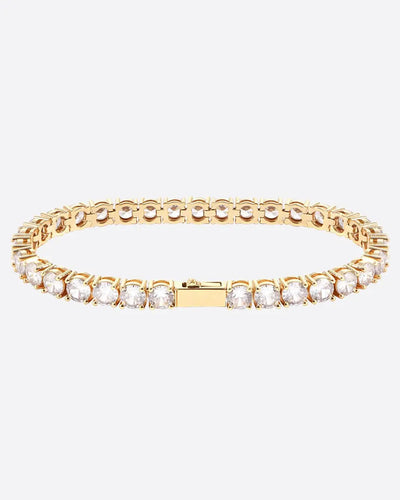 5MM TENNIS Bracelet - Gold