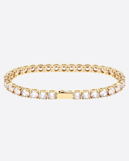 5MM TENNIS Bracelet - Gold